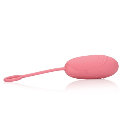 Ultra Soft Silicone Egg Vibrator with Remote Control - 1 2