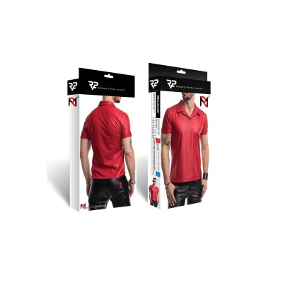 RMSerafino001 - red polo - L - 1