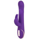 Wibrator króliczek Rabbit Quiver Pur – podwójna stymulacja punktu G i łechtaczki, 3 silniki, 21,4 cm - 2