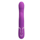 Wibrator Falin Purple BW-500012-3 - podwójny silnik, 7 funkcji wibracji, 4 funkcje rotacji koralików, silikon - 4