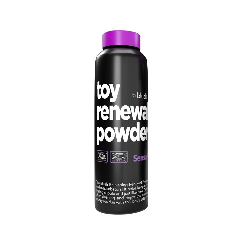 Puder do pielęgnacji zabawek erotycznych Toy Renewal Powder White - skrobia kukurydziana, 120 g - 1