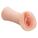 Wet Pussies Juicy Snatch – Samosmarujący masturbator TPR, długość 13,5 cm - 2