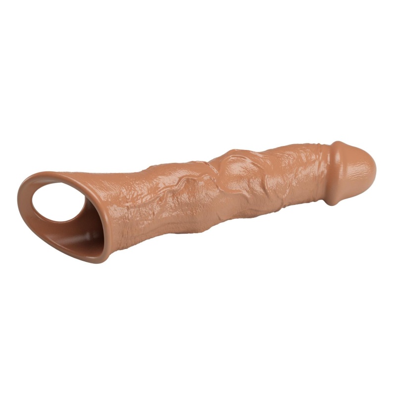 Nakładka na penisa Extension 28 cm z modułowymi blokami długości - 7