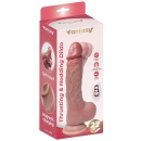 Dildo silikonowe Fantasy z funkcją thrustingu i noddingu, do stymulacji punktu G, 22 cm - 8