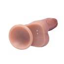 Dildo silikonowe Fantasy z funkcją thrustingu i noddingu, do stymulacji punktu G, 22 cm - 9