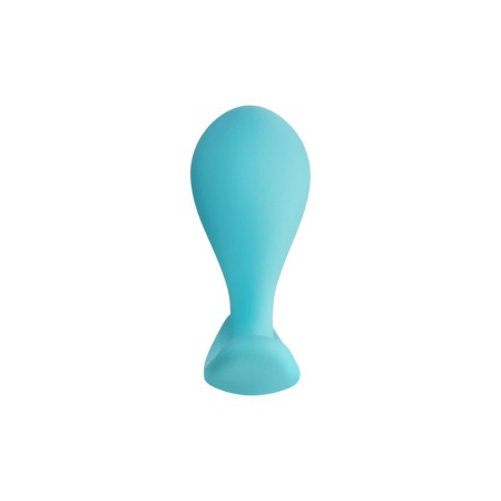 Korek analny ToDo Anal Plug Blob - silikonowy, kroplowy profil z szeroką podstawą, 5,5 cm - 4