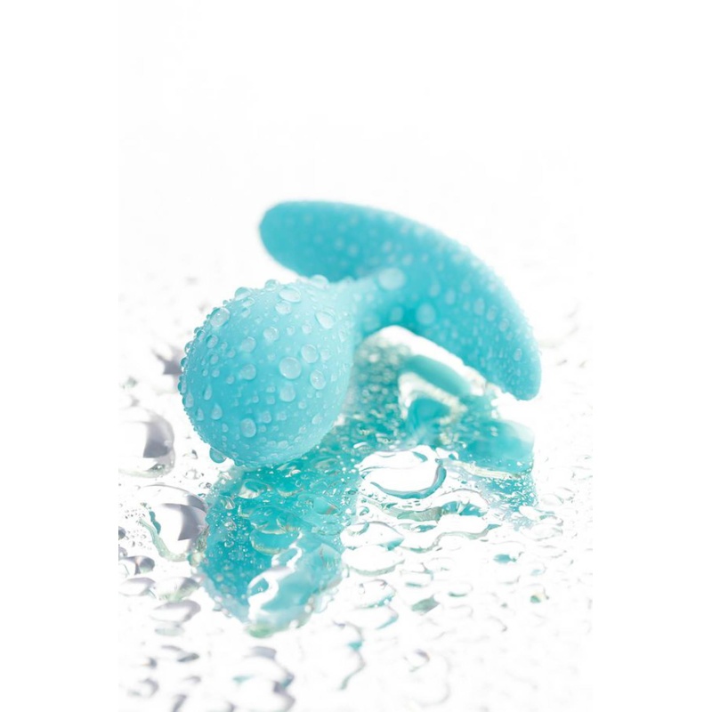 Korek analny ToDo Anal Plug Blob - silikonowy, kroplowy profil z szeroką podstawą, 5,5 cm - 7