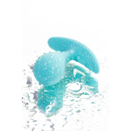 Korek analny ToDo Anal Plug Blob - silikonowy, kroplowy profil z szeroką podstawą, 5,5 cm - 7