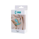 Korek analny ToDo Anal Plug Blob - silikonowy, kroplowy profil z szeroką podstawą, 5,5 cm - 8