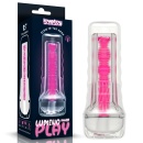 Masturbator Lumino Play 21,6 cm Różowy Blask - 1