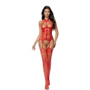 Bodystocking 2054 red - 1