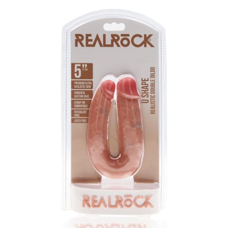 U Shaped Double Dildo 5” - 2