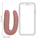 U Shaped Double Dildo 5” - 7