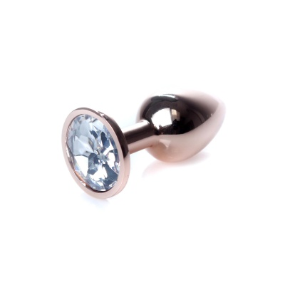 MyLove Toys - Jewellery Red Gold PLUG- Clear - 1 2