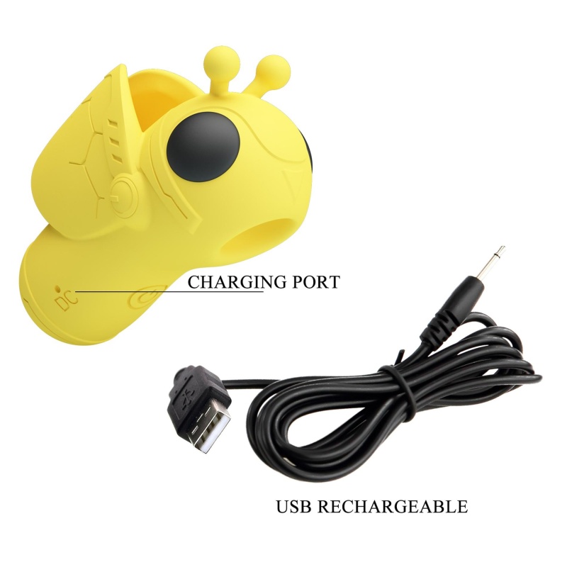 FingerMagic Bee - wibrator na palec z 10 funkcjami opukiwania - 9
