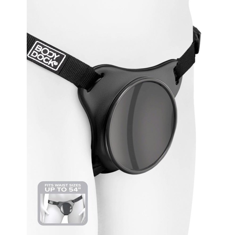 Uprząż Strap-On Body Dock Original z systemem mocowania na przyssawkę, płyta dokująca 8,6 cm, pas do 137 cm - 3