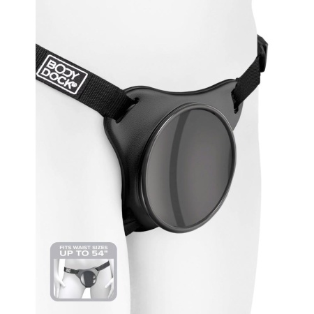 Uprząż Strap-On Body Dock Original z systemem mocowania na przyssawkę, płyta dokująca 8,6 cm, pas do 137 cm - 3