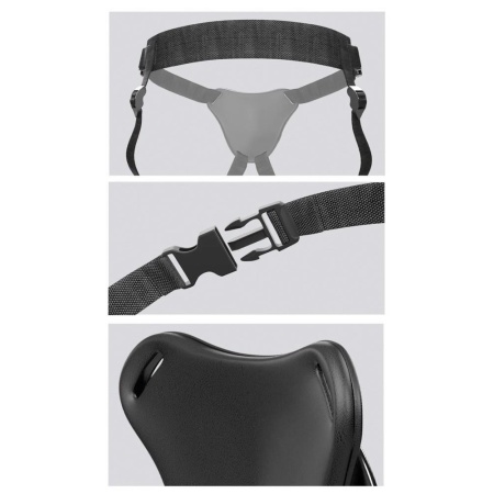 Uprząż Strap-On Body Dock Original z systemem mocowania na przyssawkę, płyta dokująca 8,6 cm, pas do 137 cm - 5