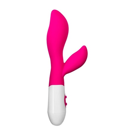 Wibrator Lilu ze stymulatorem łechtaczki, 2 silniki, 10 trybów, długość 20 cm - 3