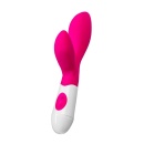 Wibrator Lilu ze stymulatorem łechtaczki, 2 silniki, 10 trybów, długość 20 cm - 4