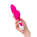 Wibrator Lilu ze stymulatorem łechtaczki, 2 silniki, 10 trybów, długość 20 cm - 5