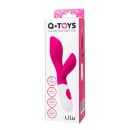 Wibrator Lilu ze stymulatorem łechtaczki, 2 silniki, 10 trybów, długość 20 cm - 7