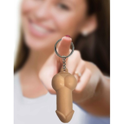 Super Fun Key Chain, Squishy Penis - 1 2