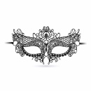 Maska Mystica Black Lace Czarna - 1