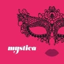 Maska Mystica Black Lace Czarna - 3