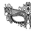Maska Mystica Black Lace Czarna - 4