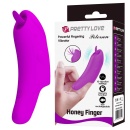 Wibrator na palec Peterson z języczkowatą końcówką, 10 cm - 1