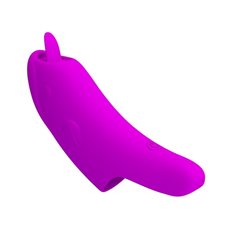 Wibrator na palec Peterson z języczkowatą końcówką, 10 cm - 6