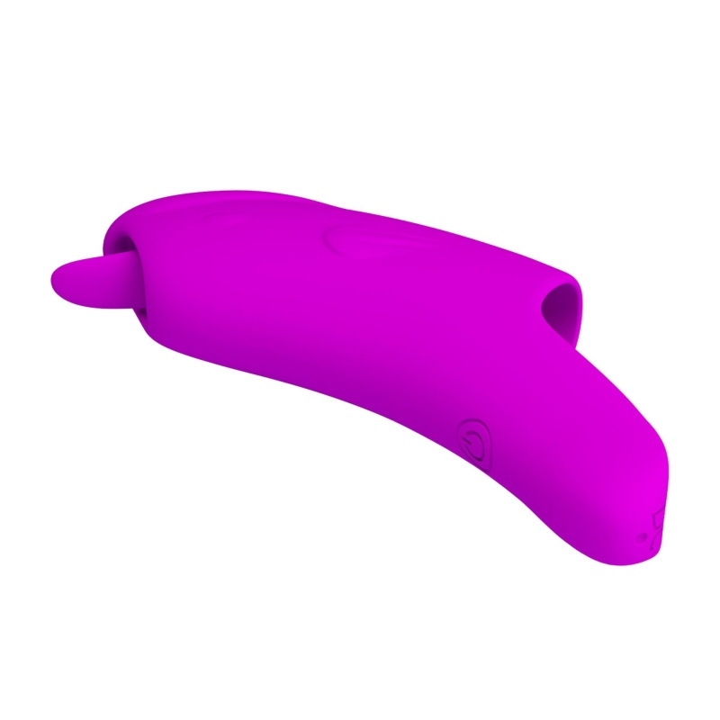 Wibrator na palec Peterson z języczkowatą końcówką, 10 cm - 8