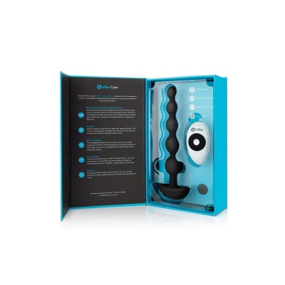 B-VIBE CINCO ANAL BEADS BLACK - 1