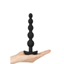 Cinco Anal Beads Black - 5 elastycznych koralików, 3 silniki, 19 cm - 3