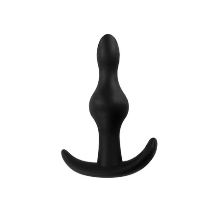 Anal Plug Black - Gładki, Bezszwowy Silikonowy Stymulator Analny bez Wibracji, 8,5 cm Długości i 2,4 cm Szerokości - 1