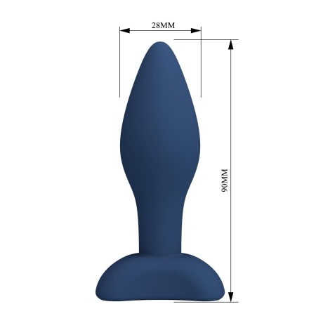Korek analowy Bulb Anal Plug S - zwężany, 6 cm - 7