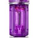 Wibrator A-Toys High-Tech Fantasy z podwójną stymulacją i metalowymi kulkami, 14 cm - 10
