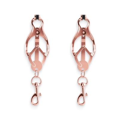 BOUND NIPPLE CLAMPS C3 ROSE GOLD - 1 2