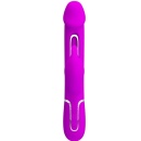 Wibrator króliczek Kampas 3 in 1 z ruchomym języczkiem i 2 silnikami - 7 trybów wibracji, wymiary opakowania 290 x 105 x 65 mm - 2