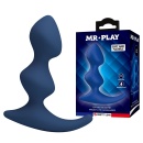 Masażer prostaty Mr. Play David - silikonowy, ergonomiczny, 11,8 cm - 1