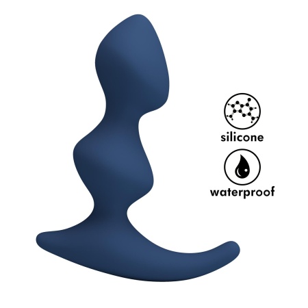 Masażer prostaty Mr. Play David - silikonowy, ergonomiczny, 11,8 cm - 2