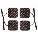 Elektrody samoprzylepne E-Stim ORION – 4 szt., złącze 2 mm, 4 x 4 cm - 2