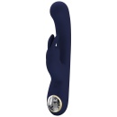 Wibrator króliczek Lamar Blue - dwustrefowa stymulacja punktu G i łechtaczki, 22 cm - 4