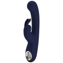 Wibrator króliczek Lamar Blue - dwustrefowa stymulacja punktu G i łechtaczki, 22 cm - 5