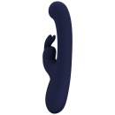 Wibrator króliczek Lamar Blue - dwustrefowa stymulacja punktu G i łechtaczki, 22 cm - 8