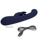 Wibrator króliczek Lamar Blue - dwustrefowa stymulacja punktu G i łechtaczki, 22 cm - 11