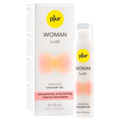 pjur WOMAN Lust, 15 ml - Vibrating Orgasm Gel - 1