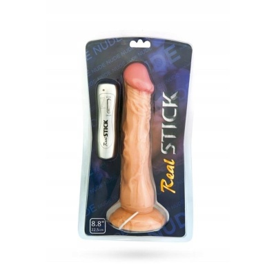 RealStick TOYFA Nude realistic Vibrator, 7 vibration modes, 22.5 cm - 1 2