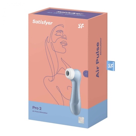 Stymulator łechtaczki Satisfyer Pro 2 Gen2 (blue) - fale powietrza, 11 intensywności, IPX7, 16,5 cm - 3